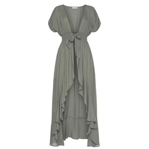 Maxi wrap dress size 8